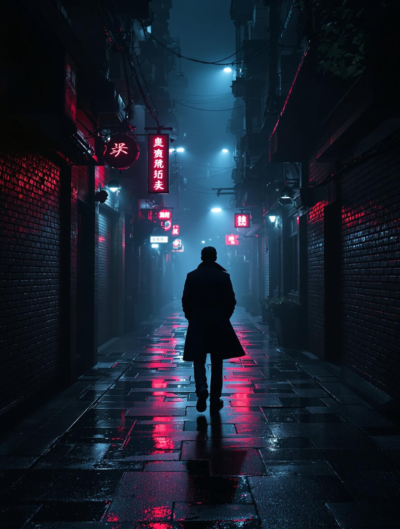 暗夜追踪者 - 悬疑短剧 暗夜追踪者 - 韩国短剧网剧悬疑题材短剧封面